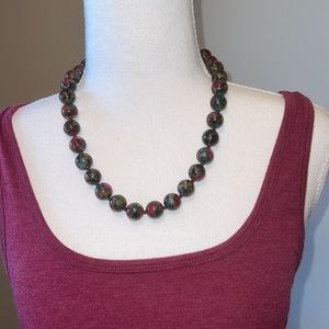 Vintage Bead necklace - 20”